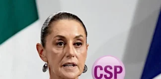 Reclama Sheinbaum ante INE mal uso de siglas CSP