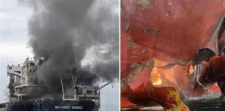 Ataca Irán dos buques en el estrecho de Ormuz