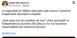 Reaviva Ayuso choque con Sheinbaum por disculpa de España; debate sobre la Conquista escala