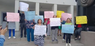 Exigen jubilados del Poder Judicial pago de aumento salarial pendiente en SLP