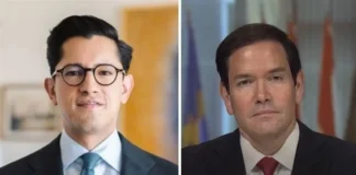 Habla Roberto Velasco con Rubio sobre seguridad y migración