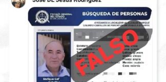 Analiza Galindo denunciar falsa ficha de búsqueda difundida en redes sociales
