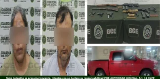 Detienen a exalcalde de Tampamolón y a su esposa con arsenal en la Huasteca potosina