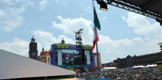 Abarrotan Fan Fest en el Zócalo