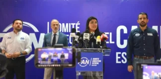 Veronica Rodríguez, Ruben Guajardo, David Azuara y Marcelo De los Santos van por la candidatura del PAN a la capital