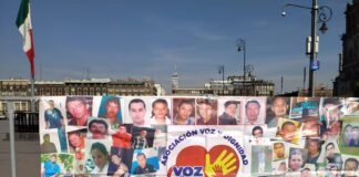Denuncia Voz y Dignidad por los Nuestros 25 zonas de exterminio sin procesar en el estado