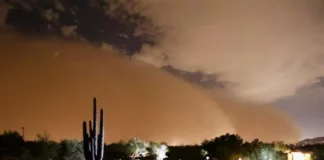 Azotan tormentas de arena a Phoenix dos veces esta semana