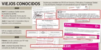 Brota en transas del INE hasta ¡chofer de Taddei!